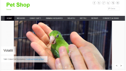 Pet Shop WebSite